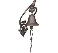relaxdays Cloche de porte antique en fonte