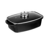 relaxdays Cocotte avec couvercle et bouton d'arôme