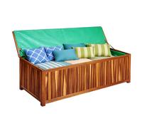 Relaxdays Coffre de jardin en acacia