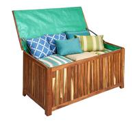 Relaxdays Coffre de jardin en acacia