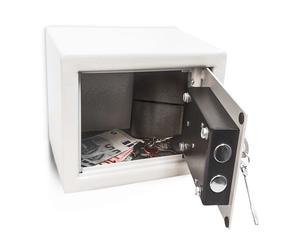 Relaxdays Coffre-fort caisse mallette incl. 2 clés