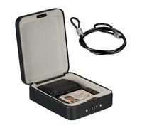 Relaxdays Coffre fort portable avec code