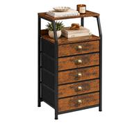 Relaxdays Commode 5 tiroirs