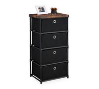 Relaxdays Commode avec tiroirs