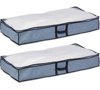 relaxdays Commode sous le lit, set de 2 pièces