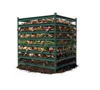 Relaxdays Composteur métal pour jardin