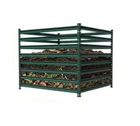 Relaxdays Composteur métal pour jardin