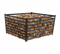 Relaxdays Composteur métal pour jardin