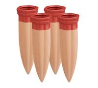 Relaxdays Cône d’arrosage en argile lot de 4