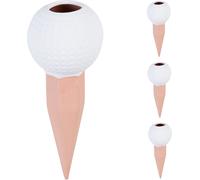 relaxdays Cône d'argile Balle de golf, set de 4 pièces