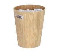 Relaxdays Corbeille à papier en bois