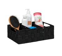 relaxdays Panier de rangement avec compartiments