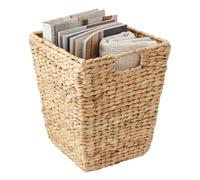 Relaxdays Corbeille en jacinthe d'eau