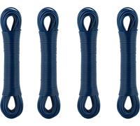 relaxdays Corde à linge avec fil d'acier 4x 30 m