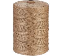 relaxdays Corde de jute 2 mm x 400 m