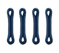 Relaxdays Corde linge avec fil acier 4x 30m