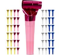relaxdays Cornets de fête paquet de 150 multicolores