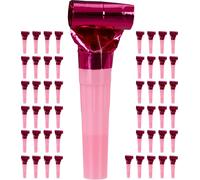 relaxdays Cornets de fête paquet de 150 pink