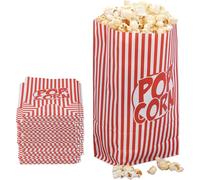 relaxdays Cornets de pop-corn rétro, set de 100 pièces