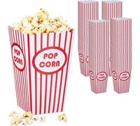 relaxdays Cornets de pop-corn, set de 100 pièces