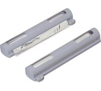 relaxdays Coupe-film, set de 2, gris