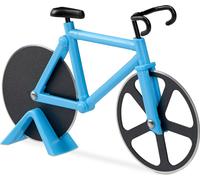 relaxdays Coupe-pizza pour vélo