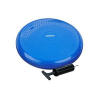 Relaxdays Coussin d’air à Picots 33 cm Pompe à air Balance Fitness Coussin Disque d’équilibre