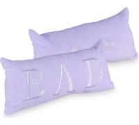 Relaxdays 10019241 Oreiller de détente pour baignoire AGNES Coussin de nuque Repose-tête pour bain Couleur violette avec ventouses 37 x 18 cm, Polyester, 12 x 37 x 18 cm