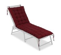 Relaxdays Coussin matelassé banc