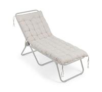 Relaxdays Coussin matelassé banc