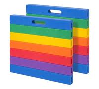 Relaxdays, genouillères de Jardin, Lot de 2, en PE, rembourrées pour Le Jardinage, Multicolores