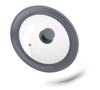 Relaxdays Couvercle casserole universel 22 à 26 cm