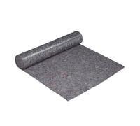 Relaxdays Couverture déménagement, 1x25 = 25 m, Rouleau Protection Sol 270 g/m² Tapis travaux Peinture, Gris