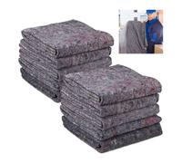 Relaxdays Couvertures de déménagement lot de 10