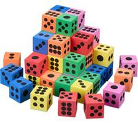 relaxdays Cubes de chuchotement multicolores, set de 48 pièces