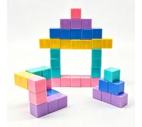 Relaxdays Cubes magnétiques pour enfants