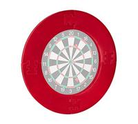 Relaxdays Dart Catchring R7, 4 pièces, Anneau de Protection pour Cible de fléchettes de 45 cm, Stable, Protection Murale, EVA, diamètre Total