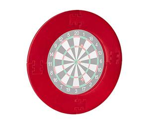 Relaxdays Dart Catchring R7, 4 pièces, Anneau de Protection pour Cible de fléchettes de 45 cm, Stable, Protection Murale, EVA, diamètre Total