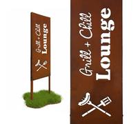 Relaxdays Décoration de jardin patinée à planter