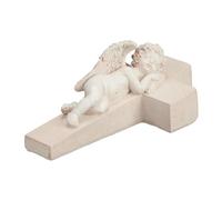 Relaxdays Décoration pour Une Tombe, résistante au Gel et aux intempéries, polyrésine, HLP : 9 x 12,5 x 21 cm, crème