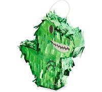 Relaxdays Pinata Dinosaure, à Suspendre, pour Enfants, Filles & garçons, Anniversaire, à remplir, déco, Vert