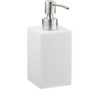 relaxdays Distributeur de savon 10031062_49 blanc Polyresin 300,0 ml
