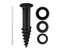 Relaxdays Douille de sol parasol