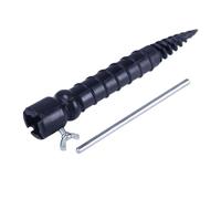 Relaxdays Douille de sol pour tiges de 25 mm