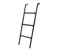 Relaxdays Échelle à accrocher pour Trampoline de Jardin, Universelle, Acier, Plusieurs marches, Tailles au Choix, Noire