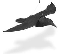relaxdays Effaroucheur de pigeons corbeau volant