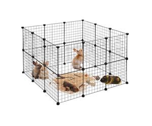 Relaxdays Enclos Grille Petits Animaux DIY