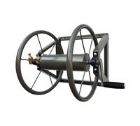 Relaxdays Enrouleur de tuyau inox