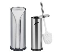 Relaxdays Ensemble brosse WC et porte-rouleau