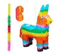Relaxdays ensemble de 3 pinatas Lama